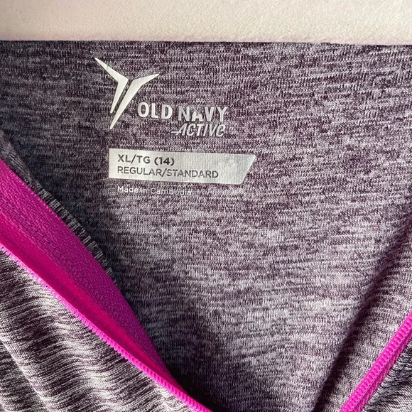 OLD NAVY women's Athletic long-sleeved, quarter-zip pullover top XL - Picture 3 of 4